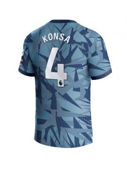 Aston Villa Ezri Konsa #4 Ausweichtrikot 2023-24 Kurzarm